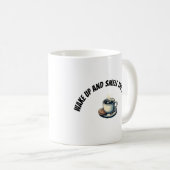 Avontuurlijke kapucijnapen Whitewater Rafting Koffiemok (Voorkant rechts)