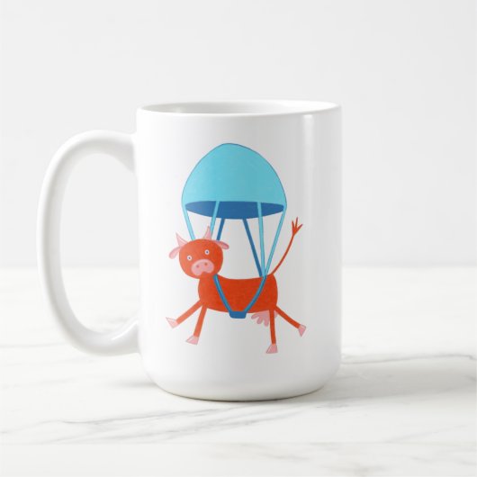 avontuurlijke Koe Koffiemok (Links)