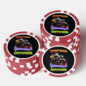 Avontuurlijke levering van geluk poker chips (Opstapeling)