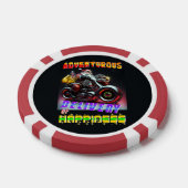 Avontuurlijke levering van geluk poker chips (Enkel)