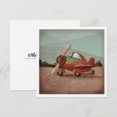 Avontuurlijke lucht - Mini Print (Voorkant / Achterkant)