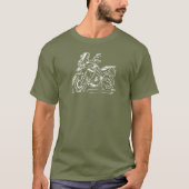 Avontuurlijke Motor T-Shirt (Voorkant)