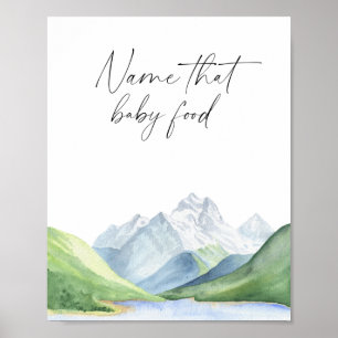 Avontuurlijke tijd - Babynamen die voedsel Poster