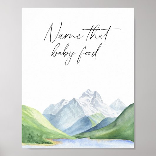 Avontuurlijke tijd - Babynamen die voedsel Poster (Voorkant)