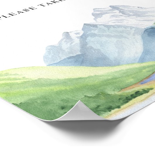 Avontuurlijke tijd! - Bedankt voor uw komst Poster (Hoek)