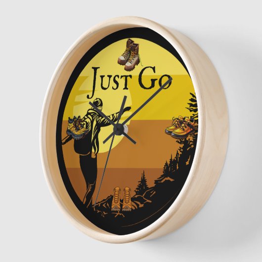 Avontuurlijke tijd "Just Go" (Hoek)