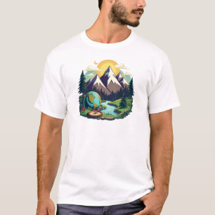 Avontuurlijke Tijd – Omarm de Reis T-shirt