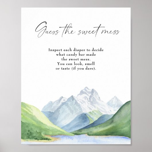 Avontuurlijke tijd! - raad de zoete bende poster (Voorkant)