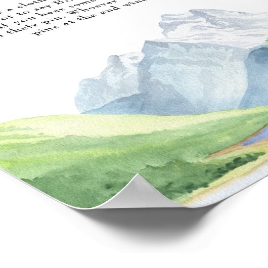 Avontuurlijke tijd! - Zeg niet baby Poster (Hoek)