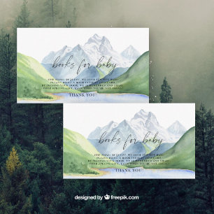 Avontuurlijke tijdboeken voor baby informatiekaartje