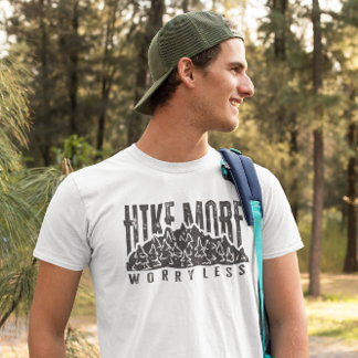 Avontuurlijke Wandeling Meer Camping Ontdek Natuur T-shirt