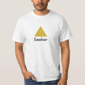 Avontuurlijke Zoeker Personaliseer T-shirt (Voorkant)