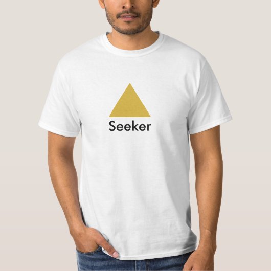 Avontuurlijke Zoeker Personaliseer T-shirt (Voorkant)