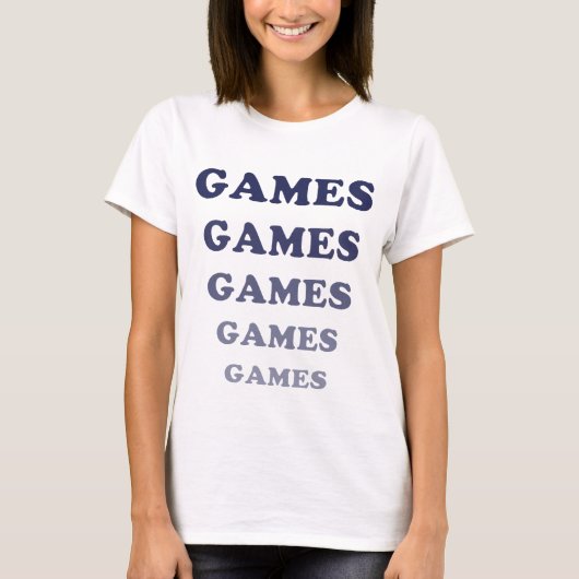 avontuurspelletjes t-shirt (Voorkant)