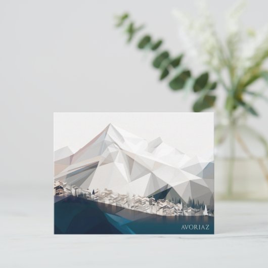 Avoriaz Briefkaart (Staand voorkant)