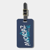 Avoriaz Frankrijk Bergen Bagagelabel (Voorkant verticaal)