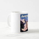 Avoriaz, Franse skireisposter Koffiemok (Voorkant links)