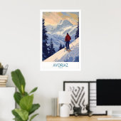 Avoriaz Ski-poster Frankrijk 1 Poster (Thuiskantoor)