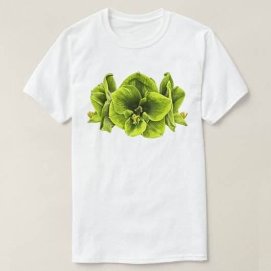 Avovado Lime Bloem - T-shirt (Design voorkant)