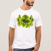 Avovado Lime Bloem - T-shirt (Voorkant)