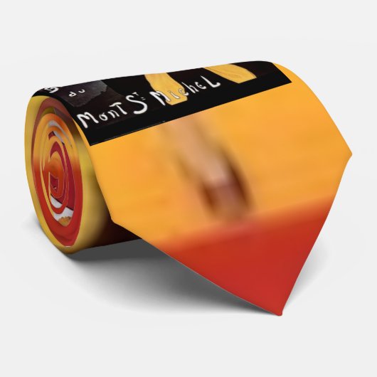 Avranches met Parapluie - Revel Stropdas (Opgerold)