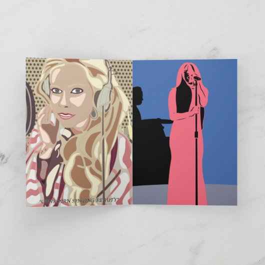 Avril Lavigne Birthday Kaart. Kaart (Binnen)