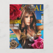 Avril Lavigne Briefkaart (Voorkant)