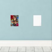 Avril Lavigne Muurkunst Sets (Houten vloer)