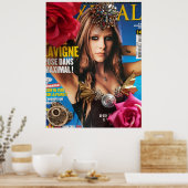 Avril Lavigne Poster (Keuken)