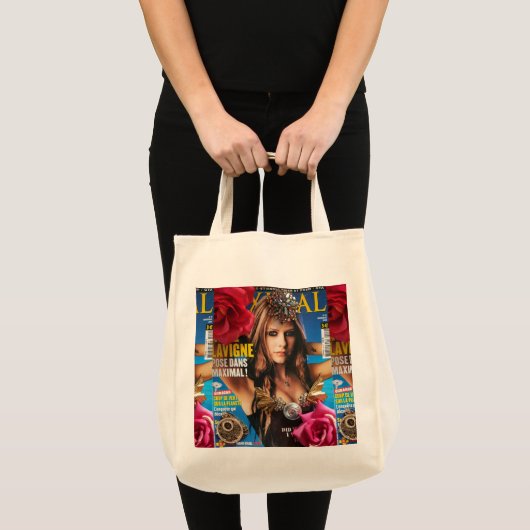 Avril Lavigne Sac-alles Tote Bag (Voorkant (product))