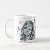 Avril Lavigne tekening Koffiemok (Links)