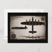 Avro 683 Lancaster 1 Briefkaart (Voorkant / Achterkant)