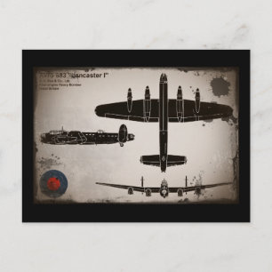 Avro 683 Lancaster 1 Briefkaart