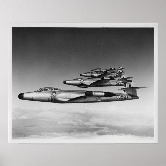 Avro CF-100 Canuck Poster (Voorkant)