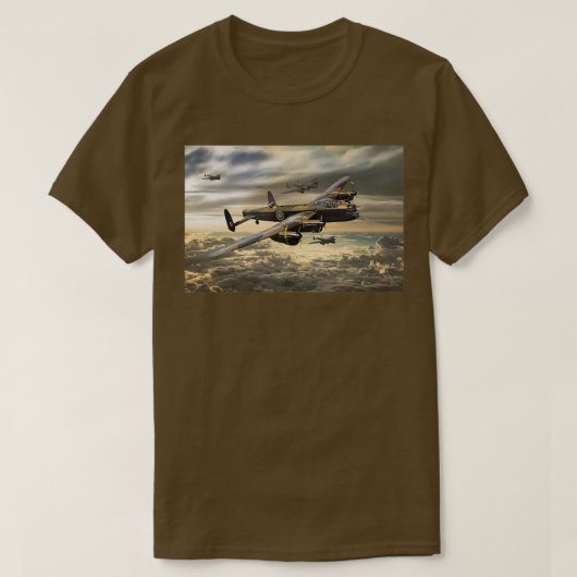 Avro Lancaster (2) T-shirt (Design voorkant)