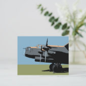 Avro Lancaster Bomber Briefkaart (Staand voorkant)