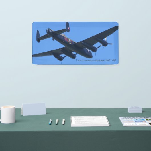 Avro Lancaster-bommenwerper. RAF. 1942 Spandoek (Beurs)