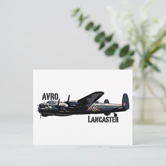 Avro Lancaster Briefkaart (Staand voorkant)