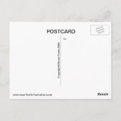 Avro Lancaster Briefkaart (Achterkant)