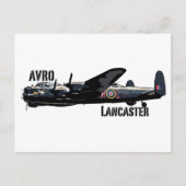 Avro Lancaster Briefkaart (Voorkant)