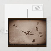 Avro Lancaster Flyover Briefkaart (Voorkant / Achterkant)