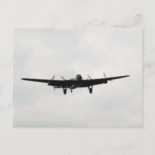 Avro Lancaster Heavy Bomber Briefkaart (Voorkant)