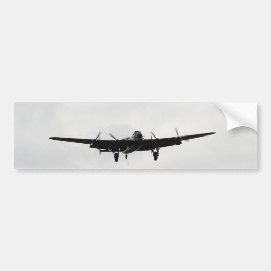 Avro Lancaster Heavy Bomber Bumpersticker (Voorkant)