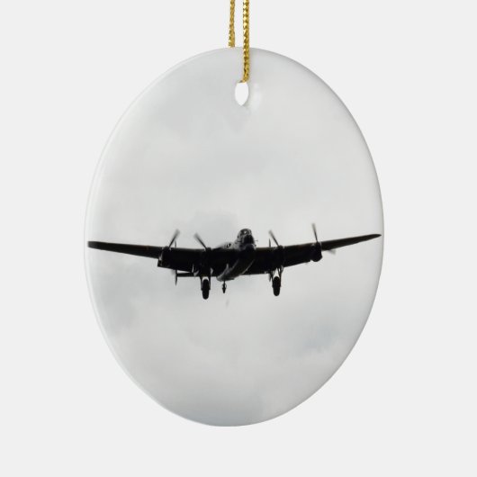 Avro Lancaster Heavy Bomber Keramisch Ornament (Rechts)
