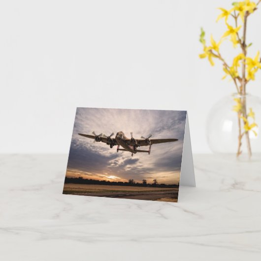 Avro Lancaster KB726 Vera Kaart (Gele Bloem)