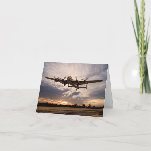 Avro Lancaster KB726 Vera Kaart (Voorkant)