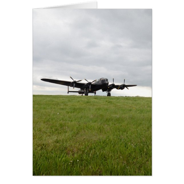 Avro Lancaster Taxiing (Voorkant)
