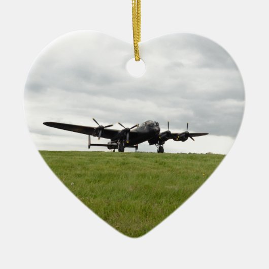 Avro Lancaster Taxiing Keramisch Ornament (Voorkant)