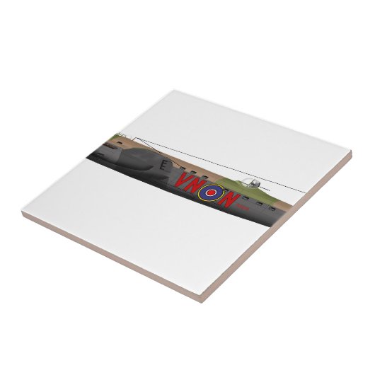 Avro Lancaster Tegeltje (Zijkant)