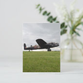 Avro Lancaster ter plaatse Briefkaart (Staand voorkant)
